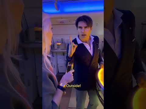 Video: Tom Cruise aikoo palata kuvaamiseen