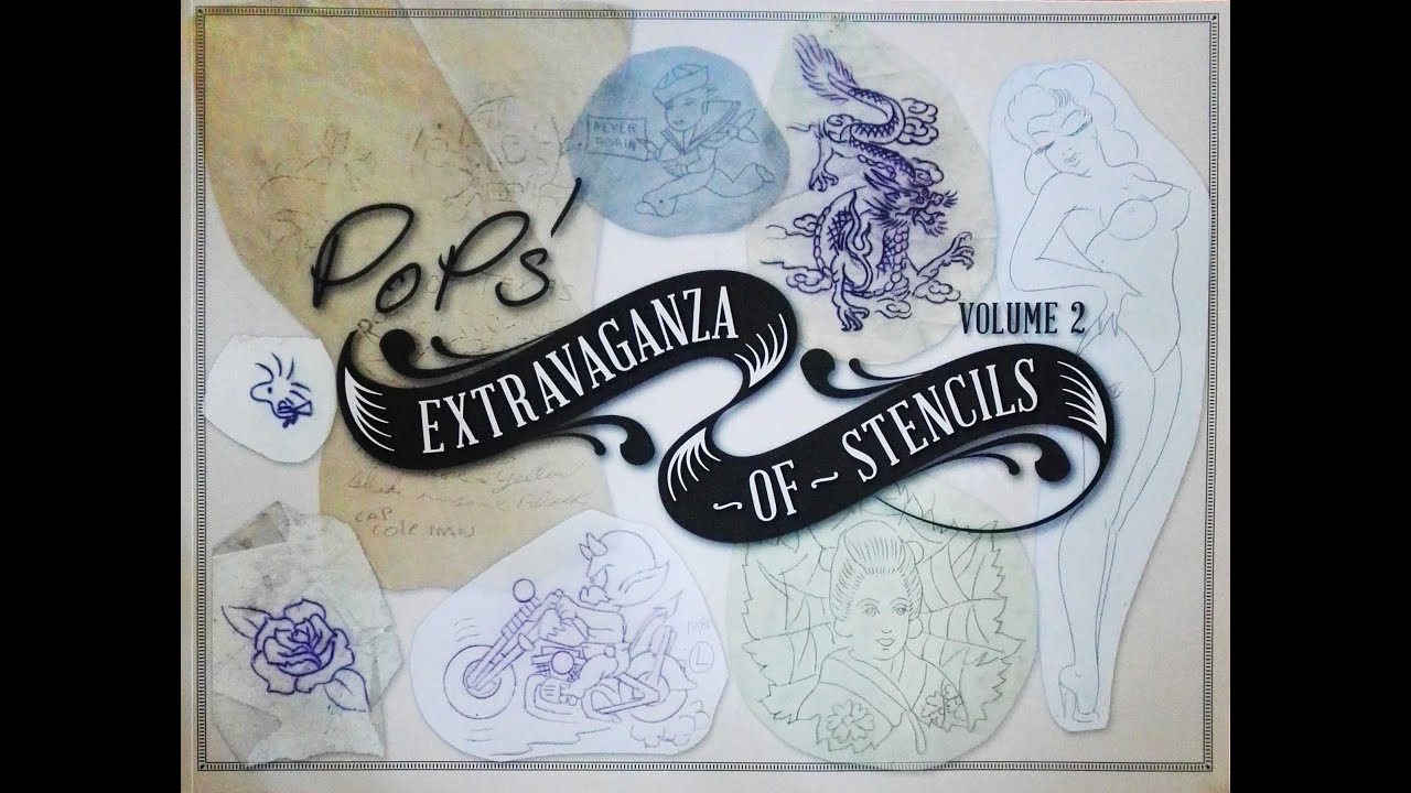 Pop's Extravaganza of Stencils - Volume 2
