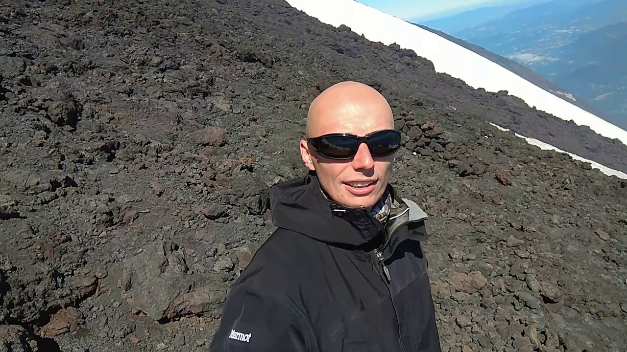 Volcano Villarrica near Pucón in Chile. Amazing views.