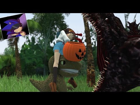[SFM] Shin Godzilla and (Toy) Rex and Halloween!