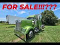 IS MY BROTHER SELLING HIS W900!!!???/RED PETERBILT GET&#39;S A NEW LOOK!