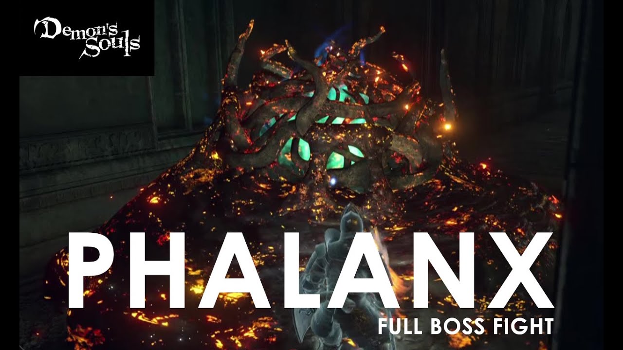 Demon's Souls PS5 Remake: Phalanx Boss Fight - YouTube