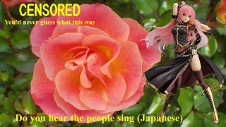 Do you hear the people sing. (Japanese)