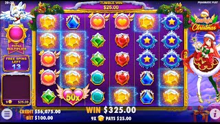 STARLIGHT CHRISTMAS!! 50X BIG MULTI!! BIG WIN!!PRAGMATIC PLAY!!😱😱 @SLOTKINGDOM screenshot 5