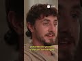 Paul Mescal talks about boundaries he's set on social media for himself #shorts