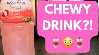 Mogu Mogu Lychee Drink Review Nata De Coco Taste Test Beer Me Food Review