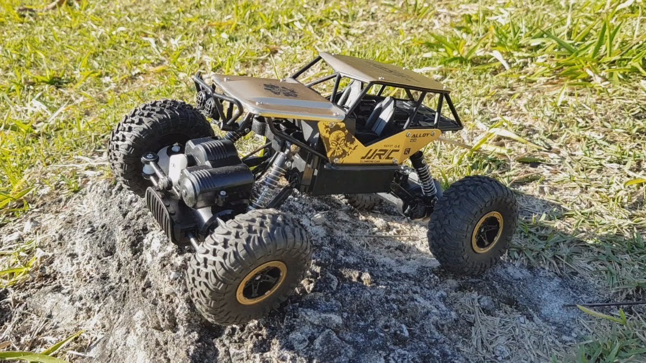 Carrinho de Controle Remoto 4x4 Escala 114 até 70 km por hora, AMORIL,  Verde - Dular