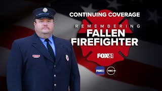 LIVE: Funeral service for fallen Connecticut firefighter