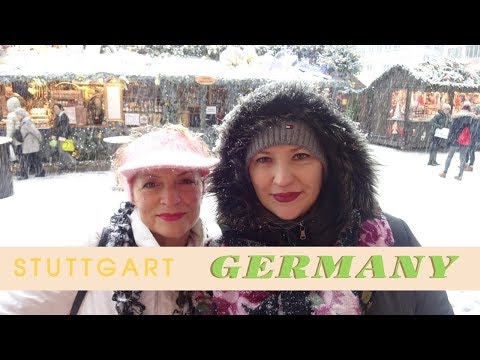 Непорядок на Рождественской Ярмарке в Штутгарте. Германия