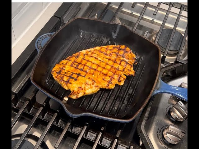 How to Grill Chicken on Stove-Top (Easy Grill Pan Method)