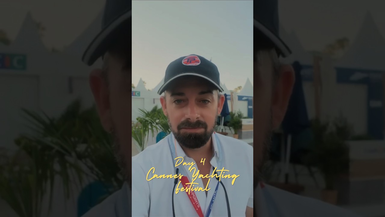 ⁣Day 4 at the Cannes Yachting Festival
