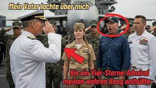 My father laughed at me – Until a four-star admiral revealed my true rank