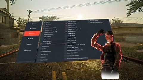 HACK GTA SAMP MOD MENU