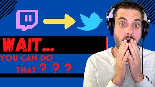 How to Link your Twitch Account to Twitter