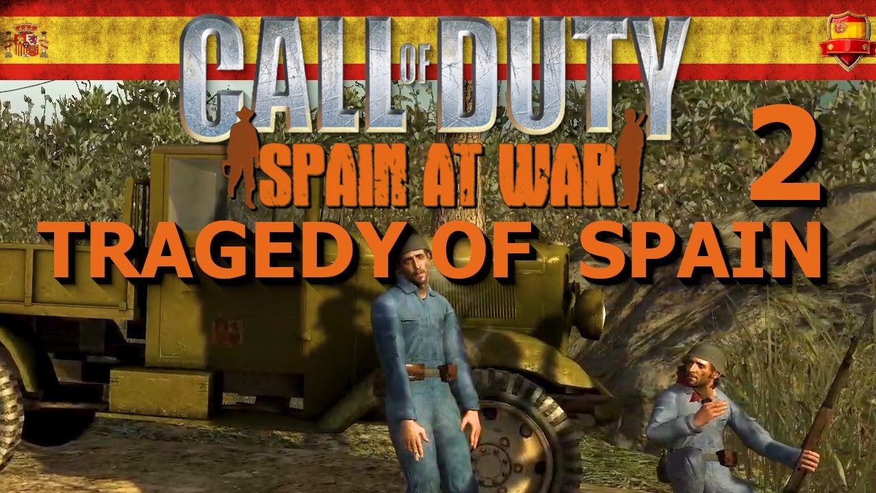 Call of Duty Spain at War: The Tragedy of Spain 2 VETERAN Gameplay custom