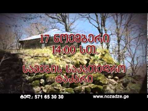 ნოზაძეთა შეკრება 17 ნოემბერს