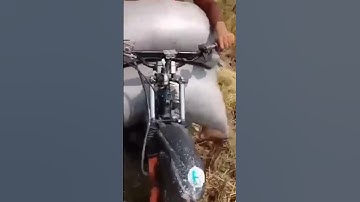 Motor ojek biasa muat gabah#video