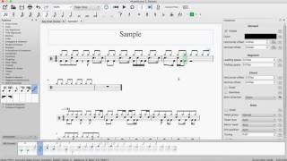 Enter drums notation in MuseScore 2
