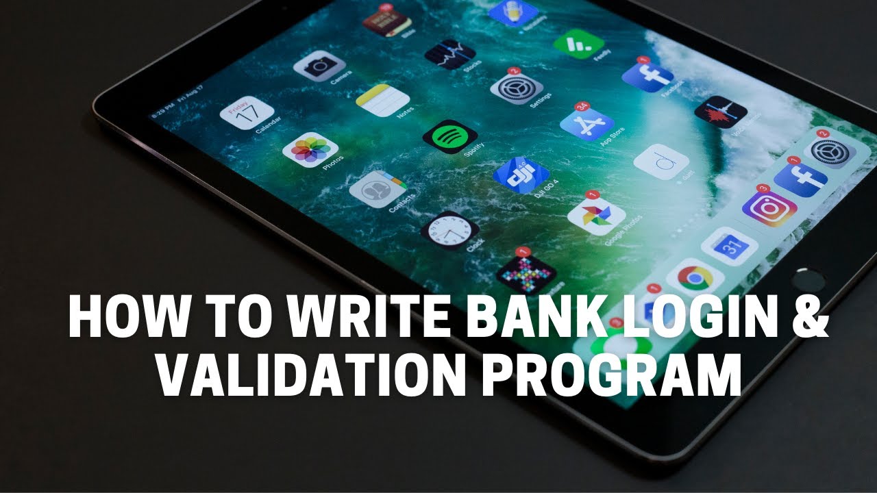 How to Create Bank Account in JAVA || BANK VALIDATION - YouTube