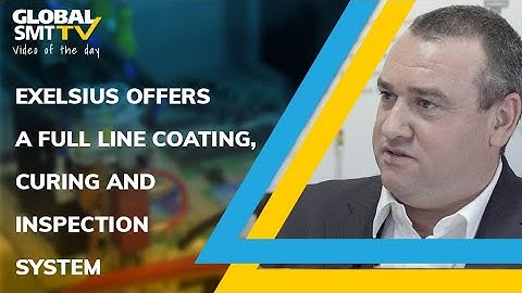 EXELSIUS offers a full line coating, curing and inspection system.