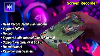 APLIKASI PEREKAM LAYAR TERBAIK UNTUK GAME TANPA LAG DAN NO WATERMARK, BISA AUDIO INTERNAL 2023 screenshot 4