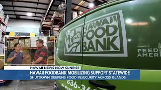 Hawaii Foodbank responds to growing need amid government shutdown