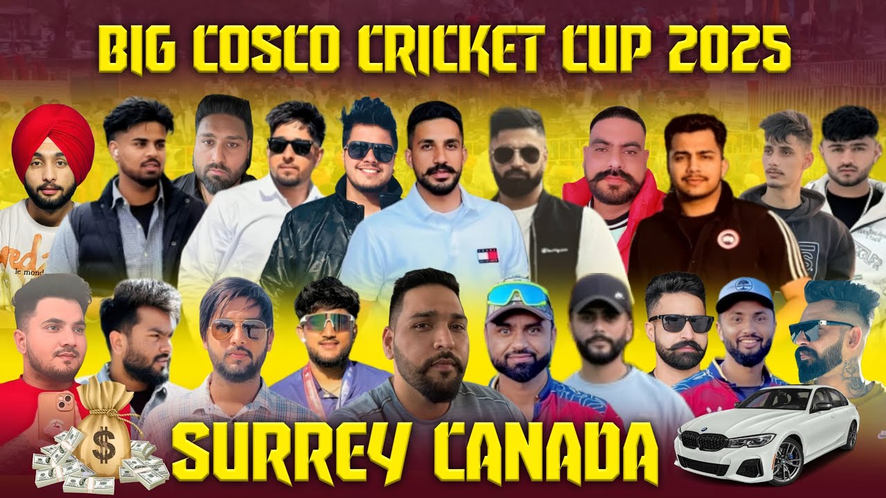 🔴(LIVE) Crescent Park Surrey BC ( Canada ) 2nd Cricket Cup 28 September 2025