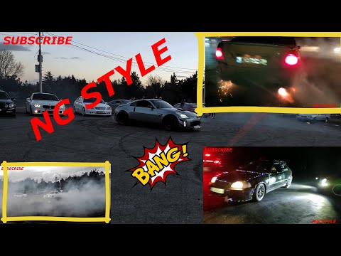 WEEKEND IN GINO#8 TOYOTA  ALTEZZA 1JZ-GTE BMW  E46 MERCEDES NISSAN Z350  DRIFT BURNOUT DONUTS \"JINO\"