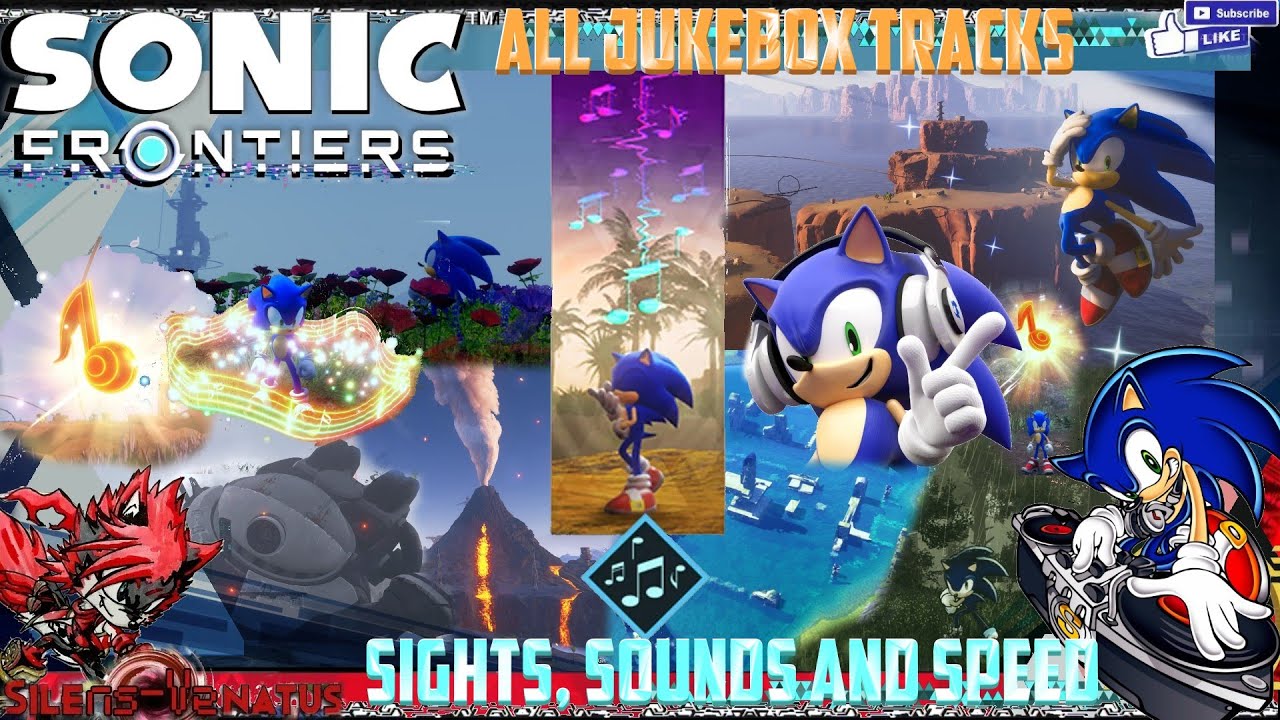 Update 1: Sights, Sounds And Speed - All Jukebox Tracks [SONIC FRONTIERS]