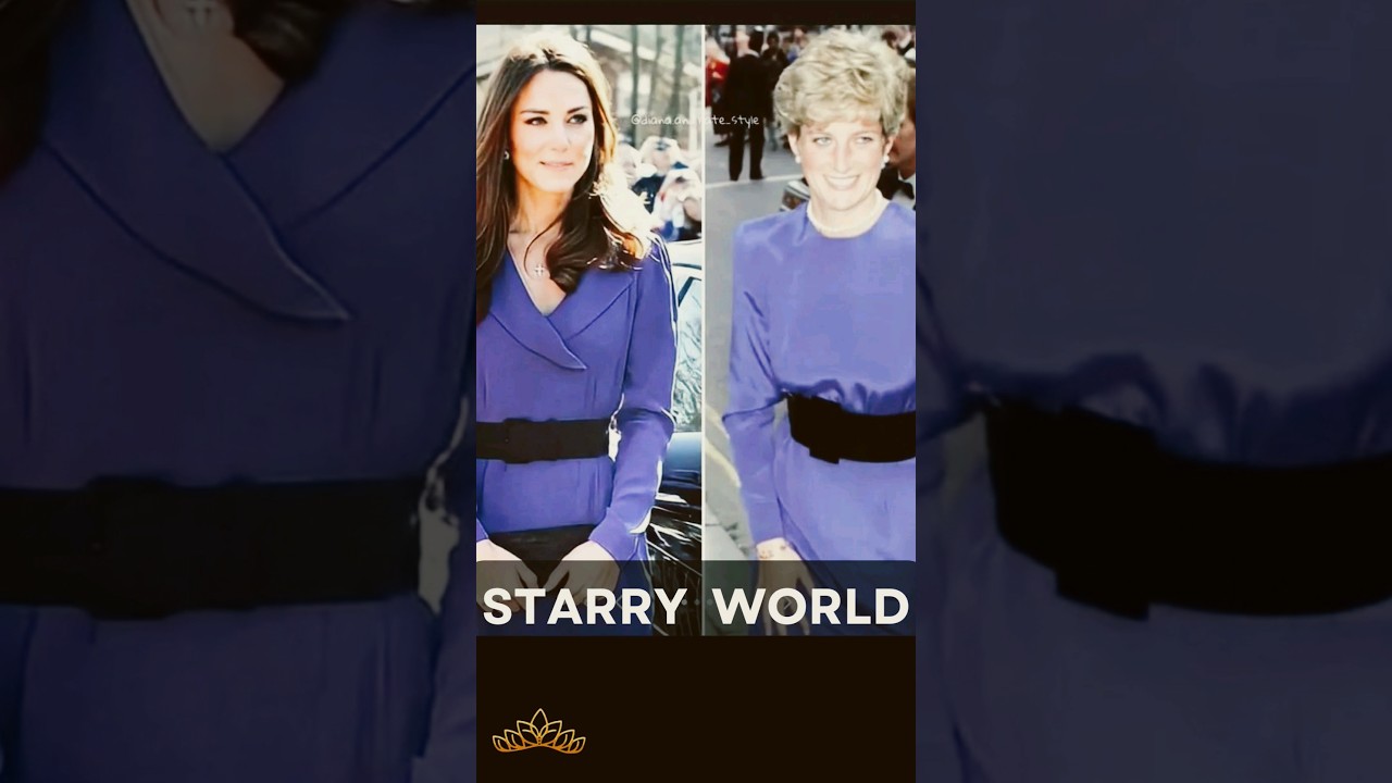 The Diana Effect: Catherine's Fashion Homage😍💖