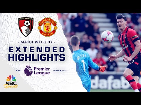 Bournemouth v. Manchester United | PREMIER LEAGUE HIGHLIGHTS | 5/20/2023 | NBC Sports