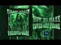 (FREE PSD) How To Make Cover Art Phonk Memphis [Photoshop]