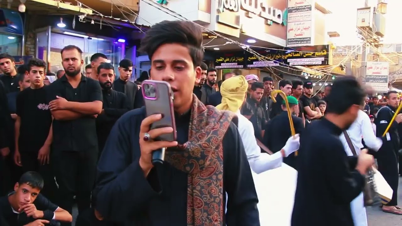 موكب قمر بني هاشم ع اهالي الخشانية نزلة ٨ محرم الحرام ١٤٤٥ القصيده الثانية