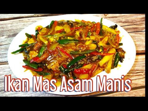 Resep Ikan Mas Asam Manis
