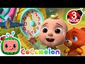 Hickory dickory dock  more  cocomelon  nursery rhymes  fun cartoons for kids  moonbug kids