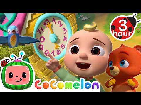 Hickory Dickory Dock + More | Cocomelon - Nursery Rhymes | Fun Cartoons For Kids | Moonbug Kids