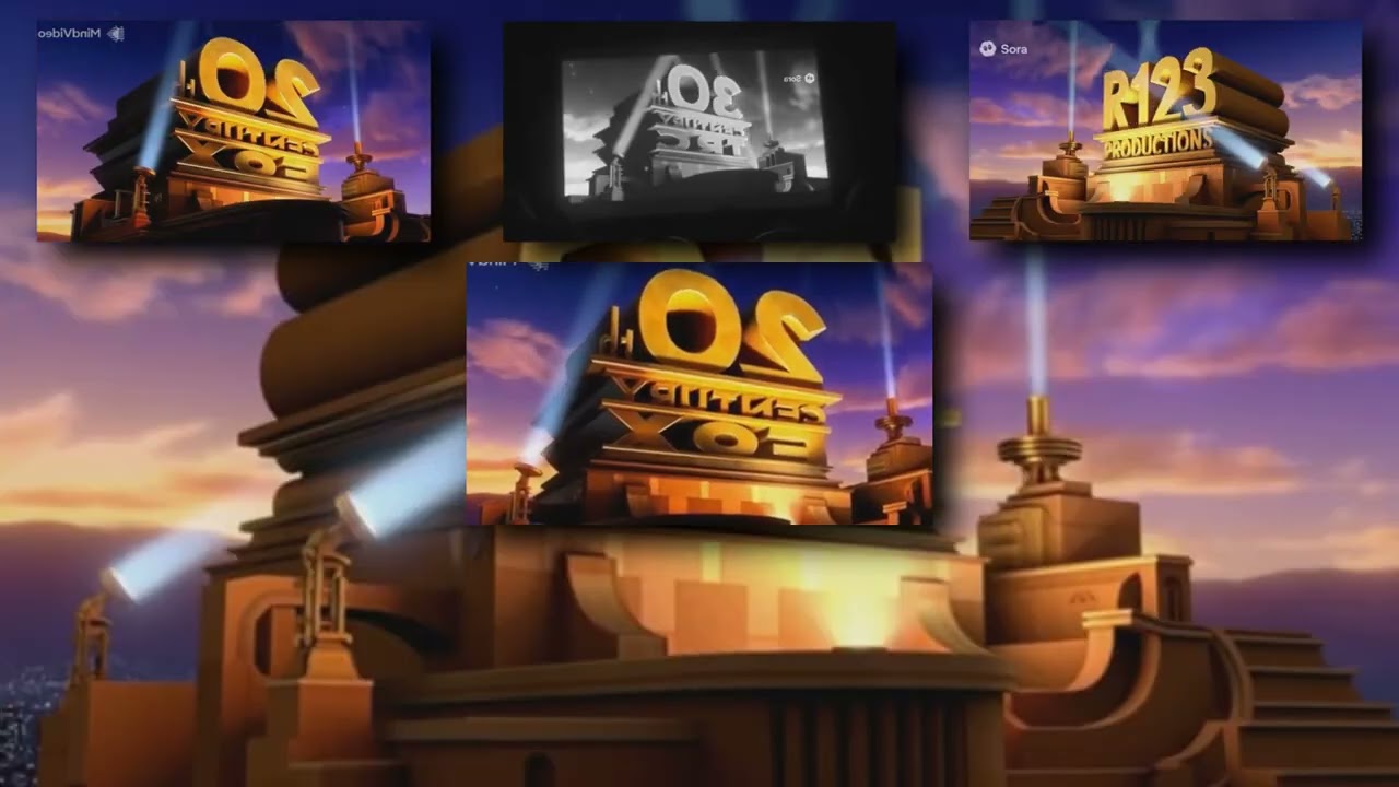 Sora 2 Version Of 20th Century Fox Has A Sparta Unextended Remix (Ft. 1995 TCFHE Logo)