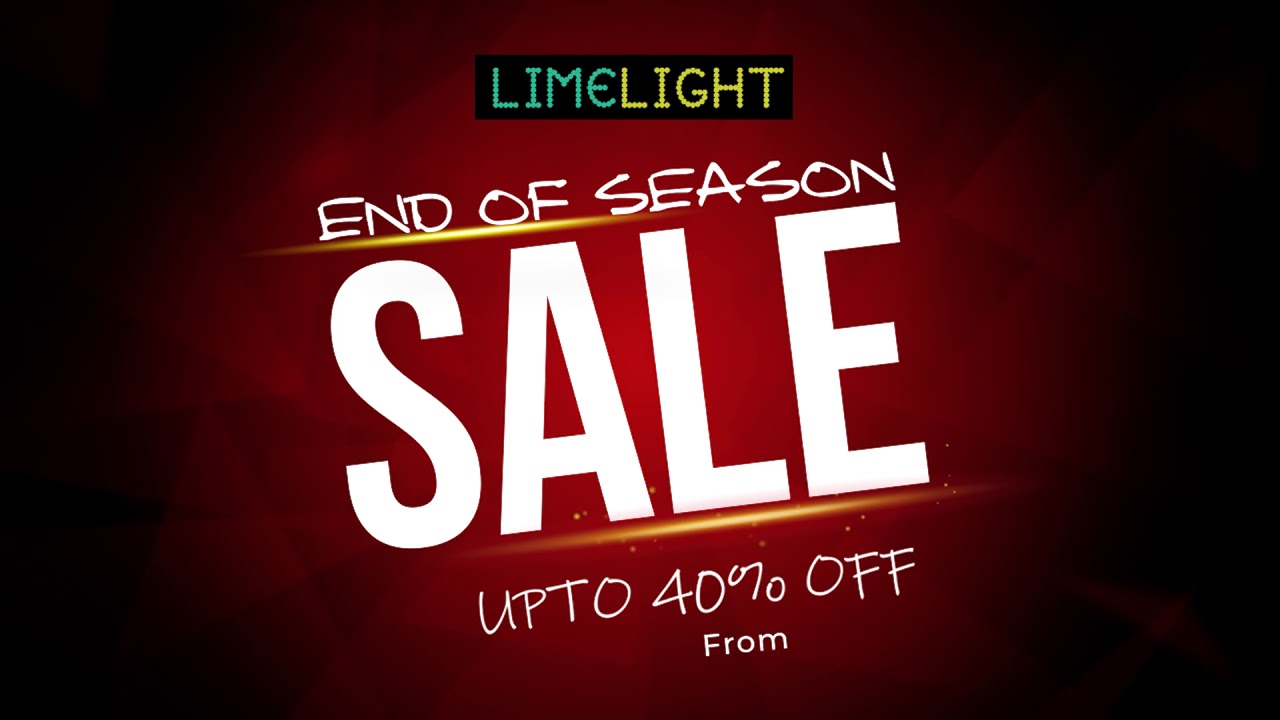 Limelight End of Season SALE is live! Shop your favorites at up to 40% OFF!