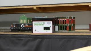 Speed Matching Using Lokprogrammer & Accutrack II Speedometer