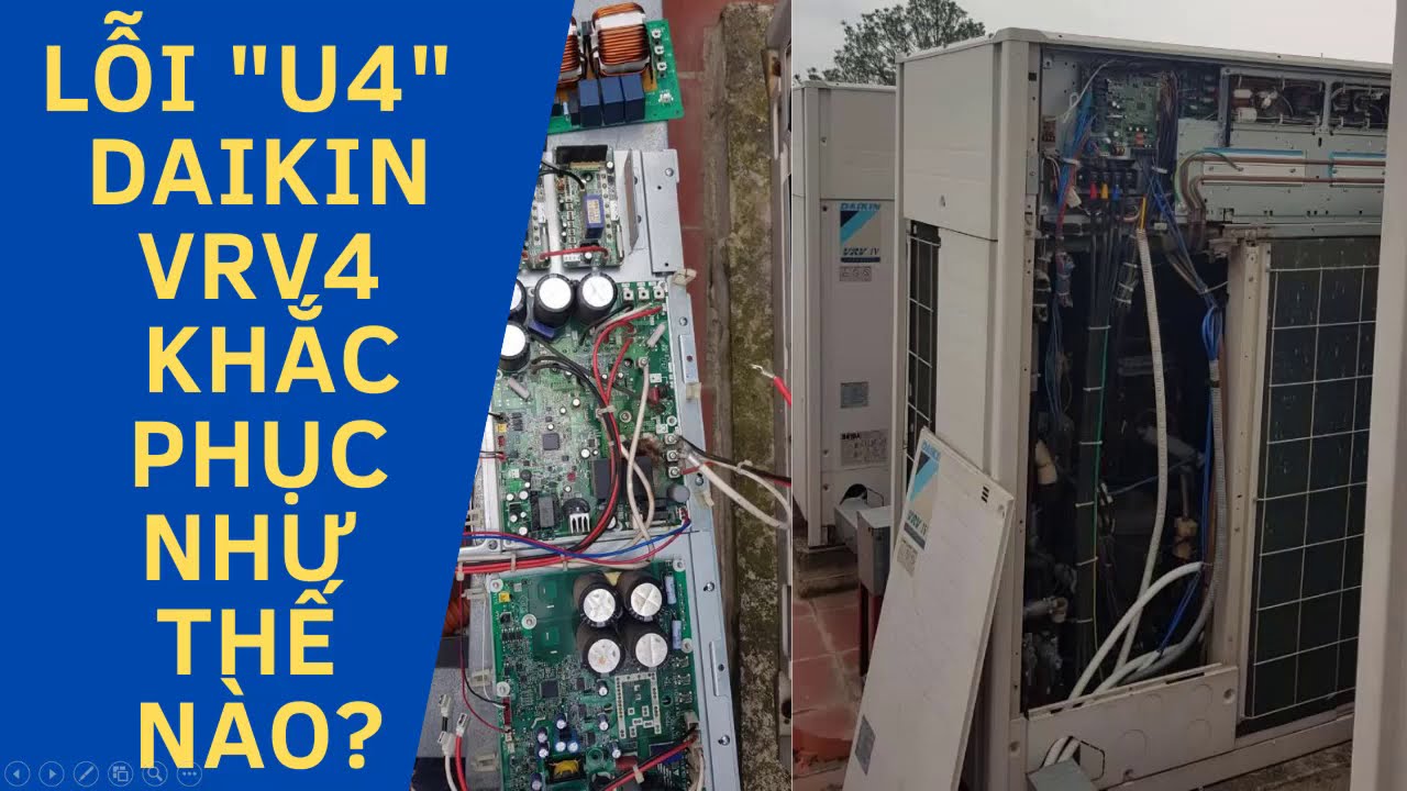 Làm cách nào để khắc phục lỗi U4 Daikin VRV4 ? YouTube — free download