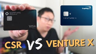 Capital One Venture X vs Chase Sapphire Reserve: Best Premium Travel Card??