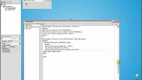 Создание значка в трее в Delphi 7