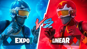 I Hosted a EXPO vs LINEAR 1v1 Tournament for $100... (whats the best settings)