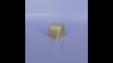 Oddly Satisfying 3D Animation Loop V2 #shorts
