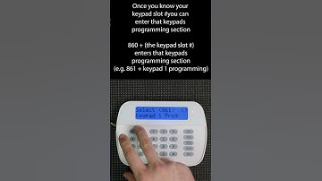 How To Change Function Keys On A DSC NEO