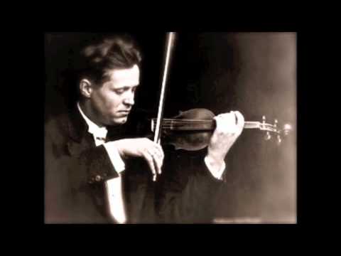 Adolf Busch plays Bach's Chaconne