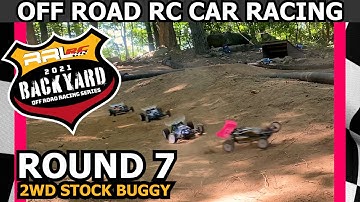 2WD Buggy Backyard RC Race Round 7 | 2021 RRLRC