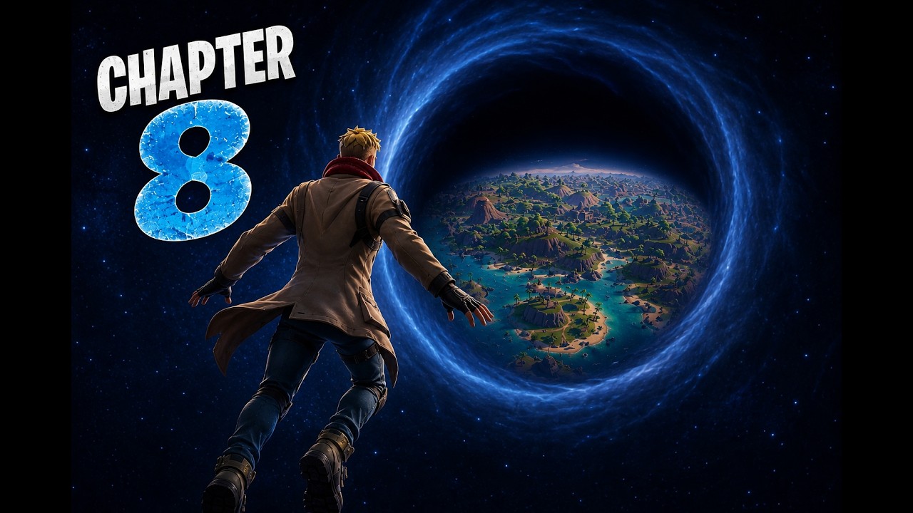CHIAR ACUM A ÎNCEPUT CHAPTER 8 ÎN FORTNITE 😱 HARTA SE SCHIMBĂ COMPLET ...