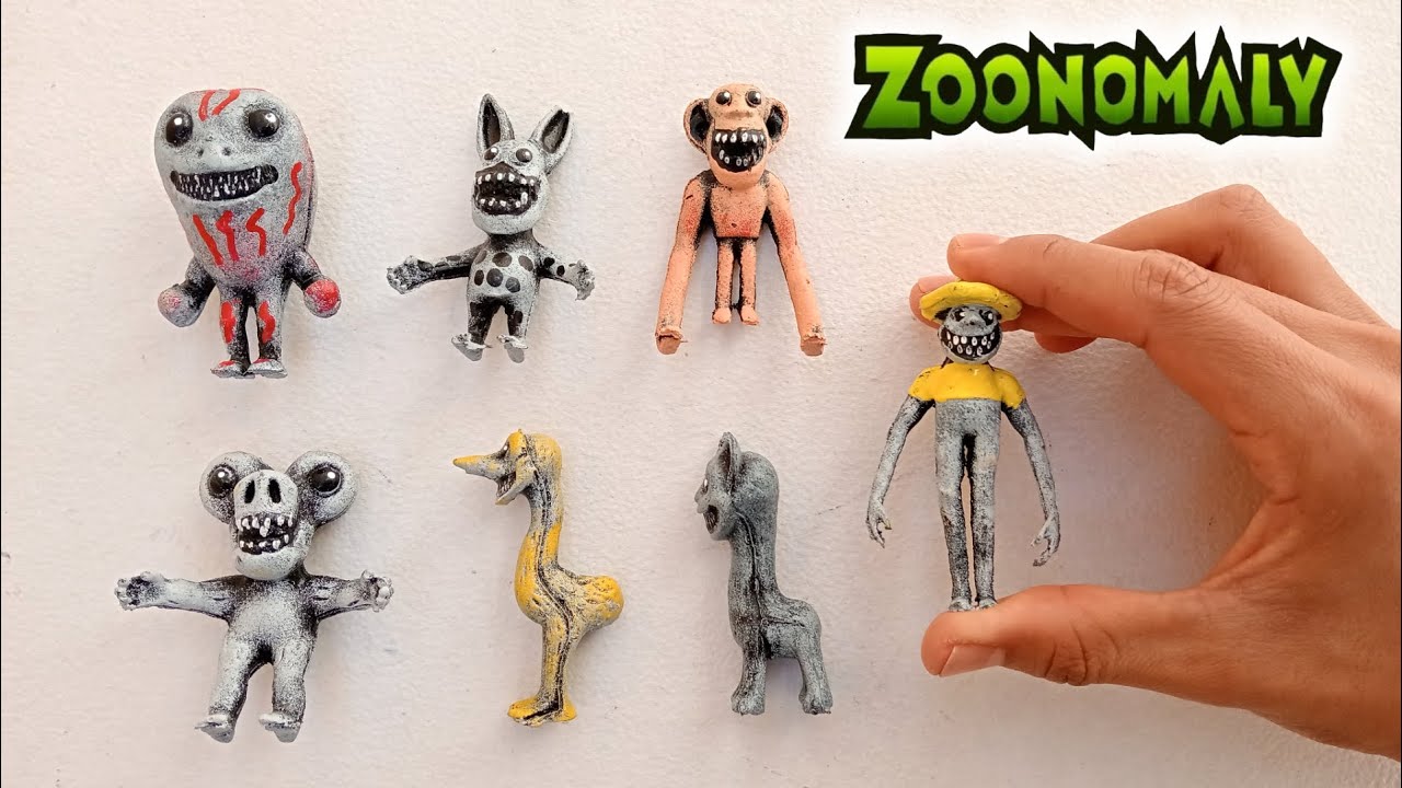 REVISANDO NUEVA COLECCIÓN ZOONOMALY FIGURAS MINIATURAS - YouTube