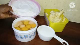 Jinsi ya Kupika Keki ya Kilo 2/unga 1000g     #lastborncakes#baking #keki